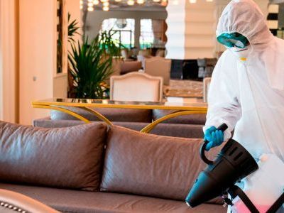 Desinfección COVID en hoteles