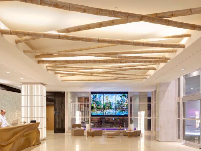 Climatización en Hall de Hotel Amare Marbella